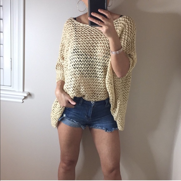 Crochet sequin top - Picture 3 of 7